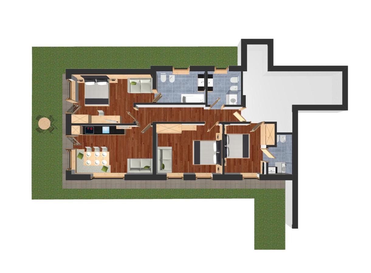 Residence Ravisa Dolomites Selva di Val Gardena Exterior photo